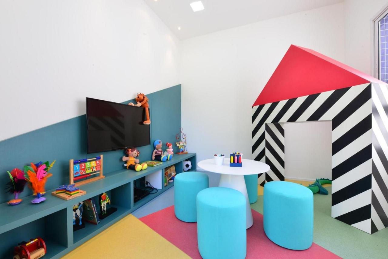 フォルタレザFlat No Mais Novo Edificio Conceito Com Linda Vista Mar !!!アパートメント エクステリア 写真